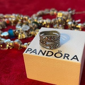 Pandora  authentic hidden Romance ring size 52 | 6